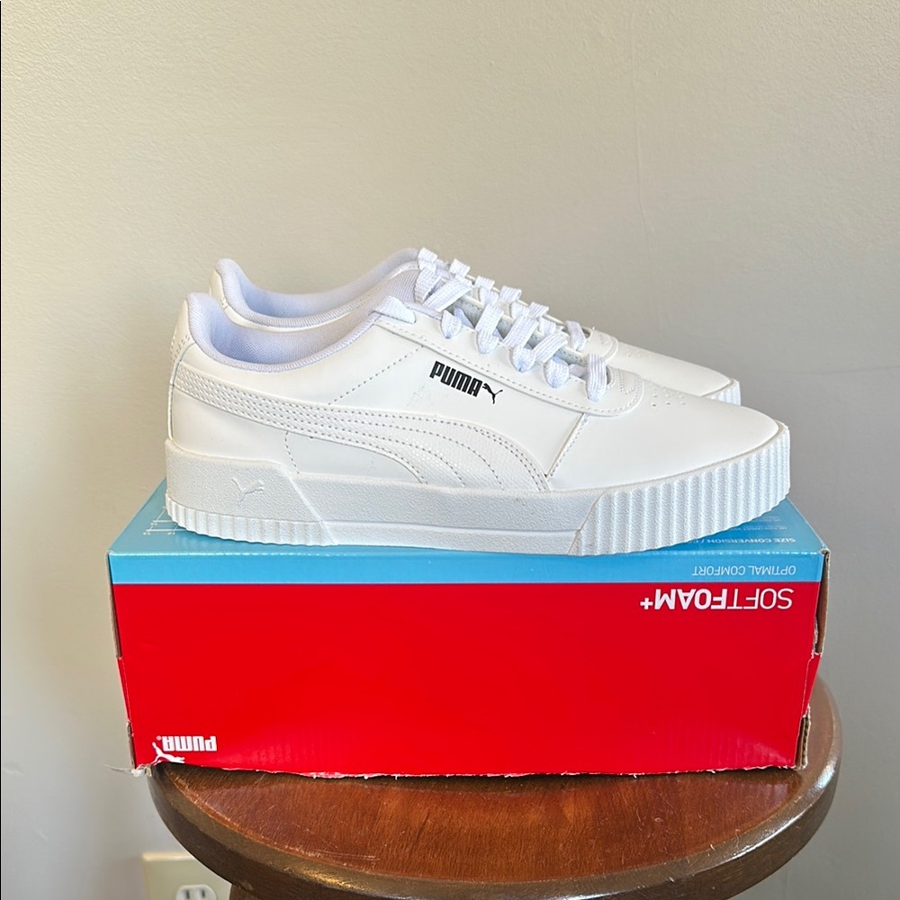 Puma White SoftFoam+ Sneakers